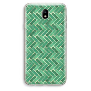 Moroccan tiles 2: Samsung Galaxy J7 (2017) Transparant Hoesje