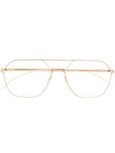 Mykita lunettes de vue Jelva à monture pilote - Or