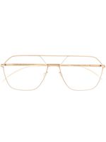 Mykita lunettes de vue Jelva à monture pilote - Or