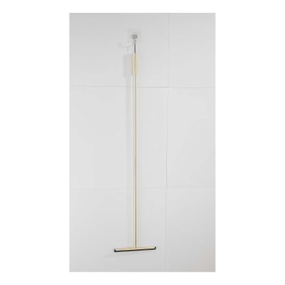 Vloerwisser SaniClear Academy | 120 cm | Messing | Rond | Geborsteld messing - mat goud