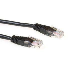 CAT6 UTP LSZH Patchkabel Zwart 10M IB9910
