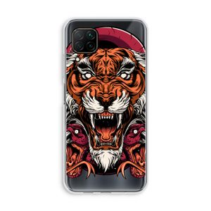 Tiger and Rattlesnakes: Huawei P40 Lite Transparant Hoesje