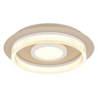 Globo Moderne plafondlampZara zand bruin Ø 40cm - 48046D1