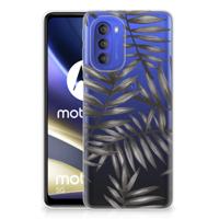 Motorola Moto G51 5G | TPU Case | Leaves Grey