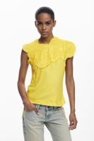 Geborduurde blouse - YELLOW - L