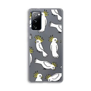 Papegaai: Samsung Galaxy S20 FE / S20 FE 5G Transparant Hoesje