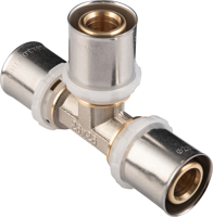Cornat Perskoppeling T-Stuk 26X26X26 Ms-A2 - VRP500426N Cornat Perskoppeling T-Stuk 26X26X26 Ms-A2 - VRP500426N