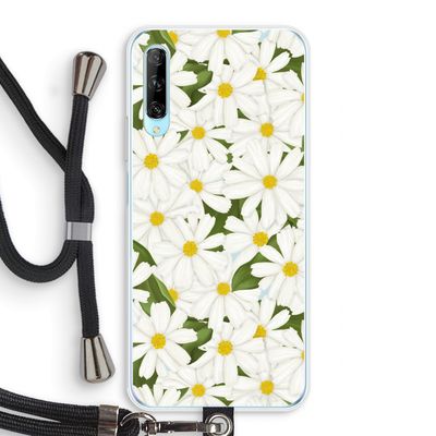 Summer Daisies: Huawei P Smart Pro Transparant Hoesje met koord
