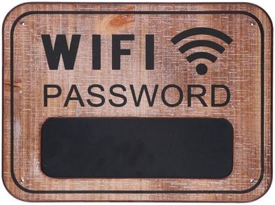 Wall hanger Wifi pasword