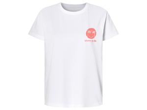 esmara Dames T-shirt (S (36/38), Wit)