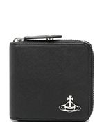 Vivienne Westwood Orb-plaque wallet - Noir - thumbnail