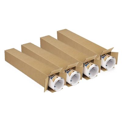 4x stuks lange Teckelbox dozen 80 x 10 x 10 cm