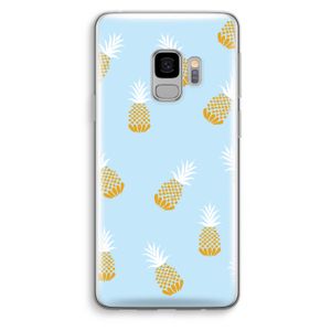 Ananasjes: Samsung Galaxy S9 Transparant Hoesje