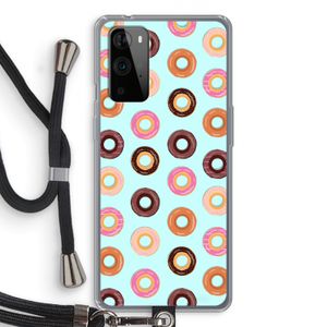 Donuts: OnePlus 9 Pro Transparant Hoesje met koord