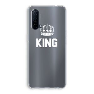 King zwart: OnePlus Nord CE 5G Transparant Hoesje