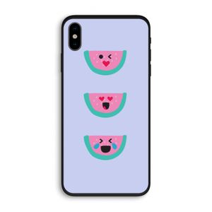 Smiley watermeloen: iPhone X Biologisch afbreekbaar hoesje