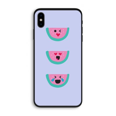 Smiley watermeloen: iPhone X Biologisch afbreekbaar hoesje