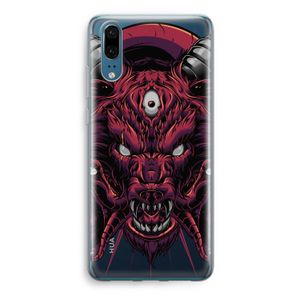 Hell Hound and Serpents: Huawei P20 Transparant Hoesje