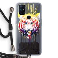Fading: OnePlus Nord N10 5G Transparant Hoesje met koord