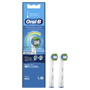 Oral-B Precision Clean Opzetborstel Met CleanMaximiser-technologie, Verpakking Van 2 Stuks