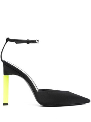 The Attico escarpins Perine 115 mm à talons contrastants - Noir