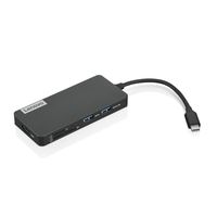 Lenovo USB-C 7-in-1 Hub - Dockingstation USB-C dockingstation Geschikt voor merk (dockingstation): Lenovo Yoga, IdeaPad, Thinkpad Geïntegreerde kaartlezer - thumbnail