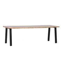 Giga Meubel - Eettafel Rechthoek 240cm - Naturel Boomstamtafel - Lars