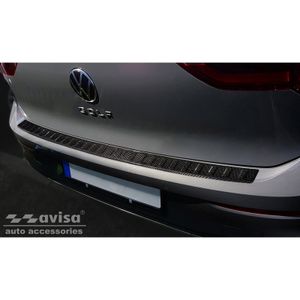 Echt 3D Carbon Bumper beschermer passend voor Volkswagen Golf VIII HB 5-deurs 2020- 'Ribs' AV249249