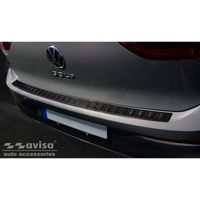 Echt 3D Carbon Bumper beschermer passend voor Volkswagen Golf VIII HB 5-deurs 2020- 'Ribs' AV249249 - thumbnail