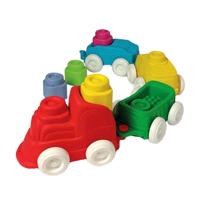 Clementoni baby - clemmy sensory trein met soft blokken, 12dlg. Clementoni baby - clemmy sensory trein met soft blokken, 12dlg.