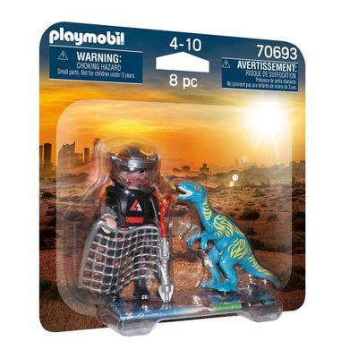 Playmobil® Dragons 70693 duo pack velociraptor vs stroper