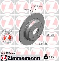 Remschijf Coat Z 400369220