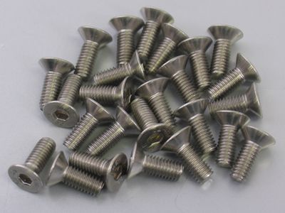 Bofix Inbusbout m6x16 rvs met verzonken kop (25 stuks)