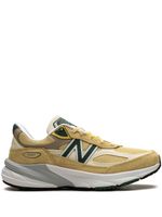 New Balance baskets 990 'Pale Yellow/Forest Green' - Jaune - thumbnail