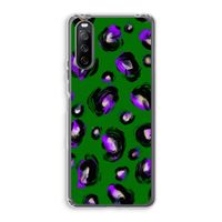 Green Cheetah: Sony Xperia 10 III Transparant Hoesje