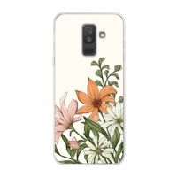 Floral bouquet: Samsung Galaxy A6 Plus (2018) Transparant Hoesje