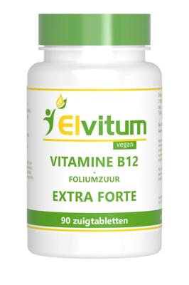 Elvitaal/elvitum Vitamine B12 extra forte + foliumzuur