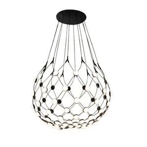 Luceplan Mesh Hanglamp 100 cm - Zwart