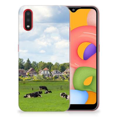 Samsung Galaxy A01 | TPU Hoesje | Koeien