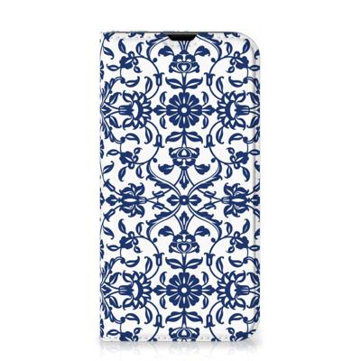 iPhone 13 Pro Smart Cover Flower Blue