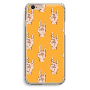 Rock: iPhone 6 / 6S Transparant Hoesje