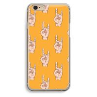 Rock: iPhone 6 / 6S Transparant Hoesje