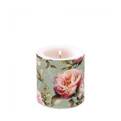 Ambiente Kaars klein Peonies composition
