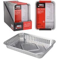 BBQ Grillschalen 32x23x4 cm 4 Stuks