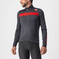 Castelli Puro 3 lange mouw fietsshirt donkergrijs heren L