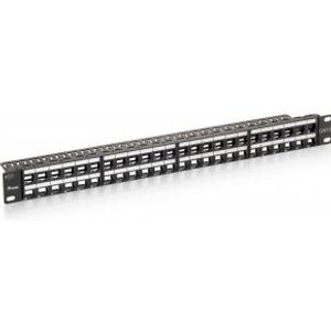 Equip Cat 6 Keystone Patch Panel unshielded 48-port