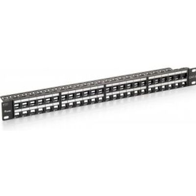 Equip Cat 6 Keystone Patch Panel unshielded 48-port
