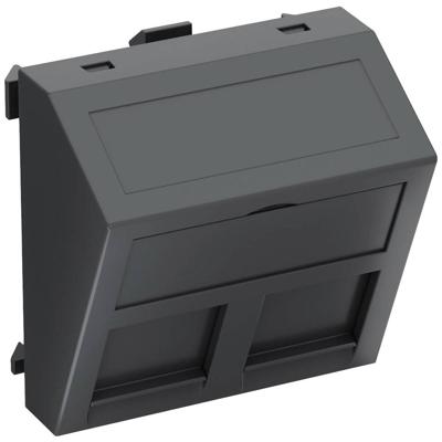 OBO Bettermann 6119252 Afdekking Datatechniekdrager (b x h x d) 45 x 45 x 26 mm 1 stuk(s) Grijs