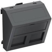 OBO Bettermann 6119252 Afdekking Datatechniekdrager (b x h x d) 45 x 45 x 26 mm 1 stuk(s) Grijs