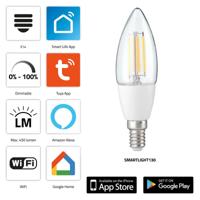 Alecto SMARTLIGHT130 Slimme filament LED-lamp met Wi-Fi - SMARTLIGHT130